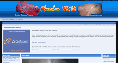 Desktop Screenshot of flowerhornrusforum.com